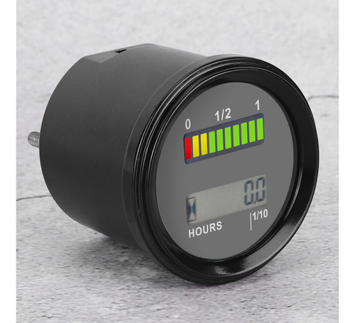 Motor Indicador De Bateria Digital Led Lcd Dc12-48v Horímetr