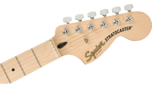 Guitarra Squier Affinity Stratocaster Mn Wpg Blk Cor Preto