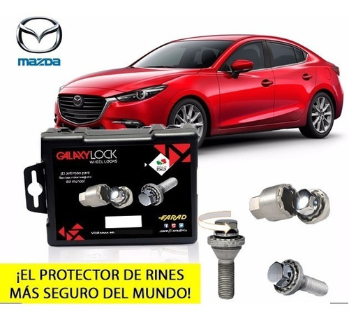 Birlos De Seguridad Mazda 3 Sedán -precio Especial