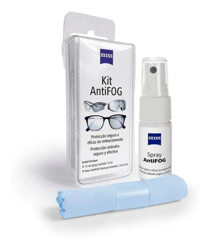 Antifog Zeiss Anti-empañante Lentes Gafas Anti-vaho +paño Gr