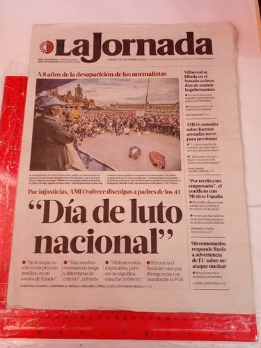 Revista La Jornada No 13717 Septiembre 2022