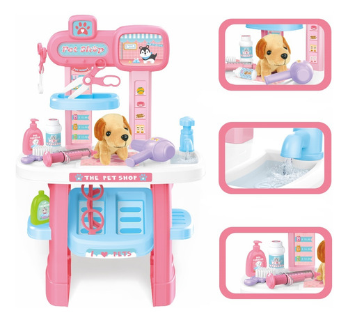 Juego De Mascota Perro Accesorios 22 Piezas Dj Toys