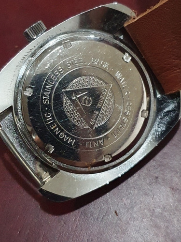 Reloj Vintage Atlantic Skkiper Hora Mundial ..impecable !! (Usado)
