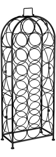 Cava Soporte Vinos Metalica Estilo Frances 23botellas