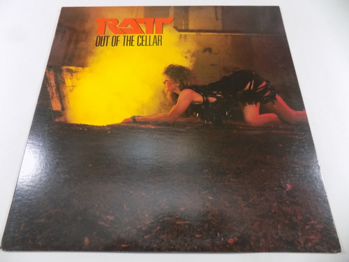 Ratt Out Of The Cellar Vinilo Lp Usa Heavy Metal Rock 1984