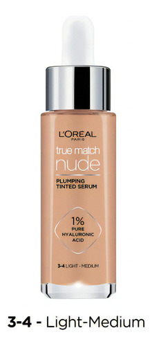 Base De Maquillaje True Match Serum L' Oréal Paris Claro-Medio