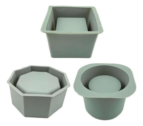 3 Moldes Para Jardineras Macetas Pequeñas Para Plantas