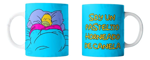 Diseños Plantillas Tazas Homero Pastelito De Canela Sublimar