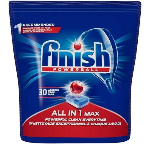 Detergente De Máquina De Lavar Louças Finish 30 Tabs