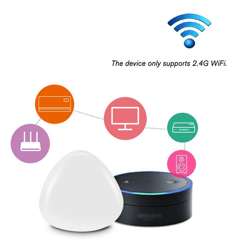 Hub De Control Remoto Wifi-ir Ir Wi-fi (2,4 Ghz) Controlador