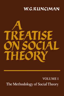 Libro A Treatise On Social Theory - W. G. Runciman
