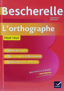 Libro Bescherelle L'orthographe