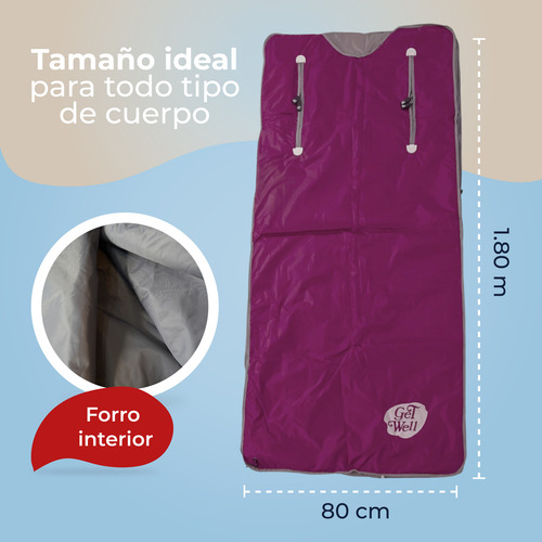 Manta Sauna De Infrarrojos Lejanos Get Well Vino