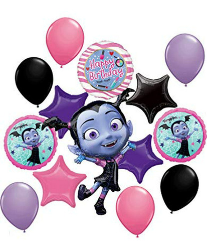 Vampirina Party Supplies Globo De Cumpleaños Decoraciones Pa