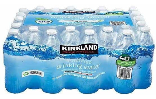 Agua Kirkland 500ml 35 Pzas Ts