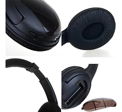 Auriculares Rf Inalámbricos Hifi Smartera Para Radio Fm, Pc