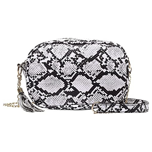 Sol Kea Snakeskin Bolsa De Hombro Mujeres Bolso Vzsmb