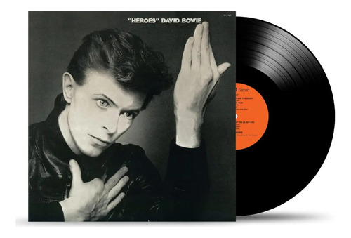 David Bowie  Heroes  - Lp Vinilo + Libro La Nacion