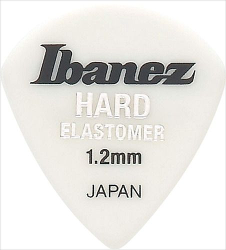 Pack De 3 Uñetas Ibanez Bel18hd12 Elastomer Hard Color Blanco Tamaño Pesado