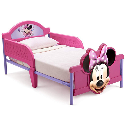 Delta Minnie Mouse Plastic 3d Cama Infantil Transición Niñas