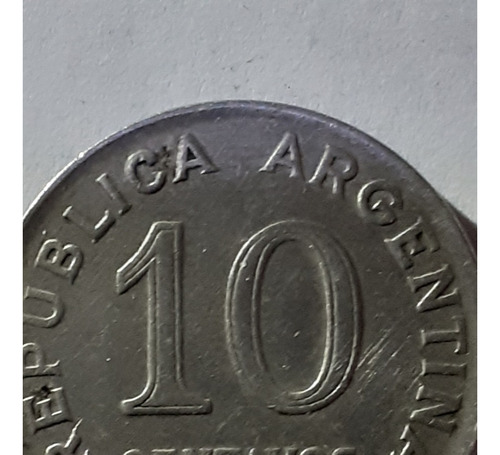 Monedas De 10 Centavos Del 1954 - Imantada