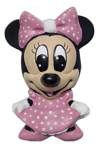 Alcancia Minnie Mouse Recuerdo Fiesta Infantil 10 Pzs Mimi