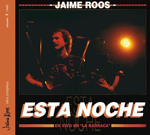 Roos Jaime - Esta Noche En Vivo En La Barra Cd