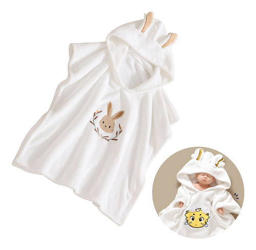 Toalla De Baño Con Capucha, Albornoz, Manta De Ducha, Capa D