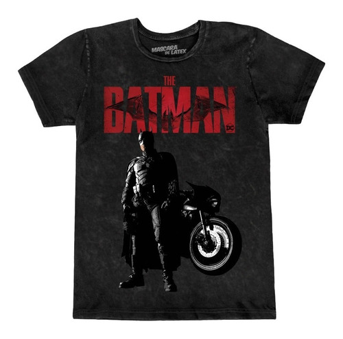 Playera Gotham City Rider Mascara De Latex Hombre Batman