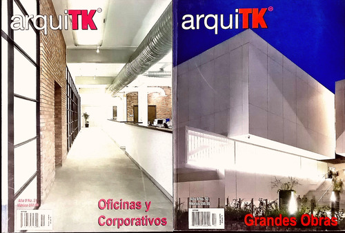 8 Revistas Arquitk Construcción Arte Diseño Arqui Editorial (Usado)