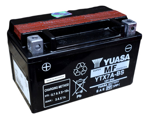 Bateria Yuasa Akt Dynamic Bytx7a-bs Generico