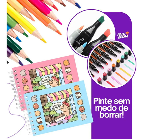 Libro De Colorear Bobbie Goods, Libro De Dibujo A, 2 Unidade