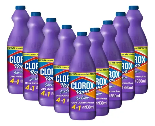 Blanqueador Clorox Ropa Color 930 Ml Pack De 9 | Envío gratis