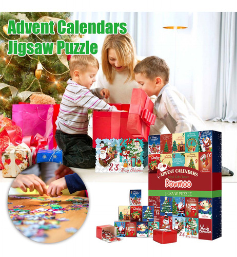 Puzzle Do Calendário De Aventuras De Natal De 2023, Calendár