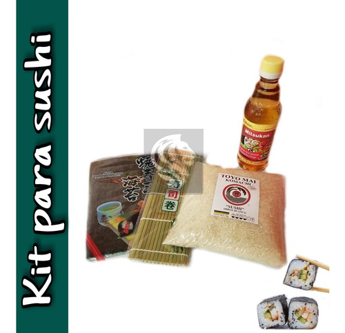 Kit Para Preparar Sushi Básico