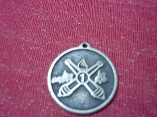 Medalla Del Grupo De Artilleria Nº 1 - 19 Marzo De 1867