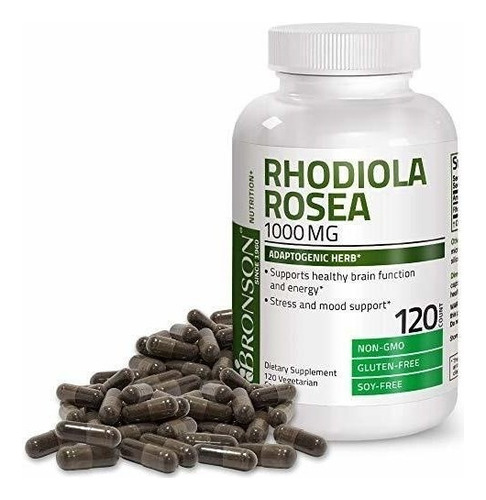 Rhodiola Rosea 1000 Mg 120 Caps