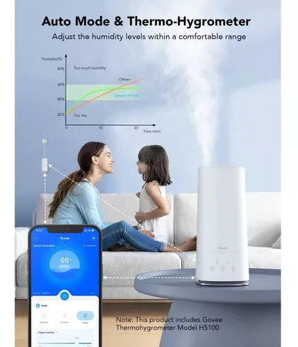 Govee Smart 4l Humidificador Inteligente Alexa Google