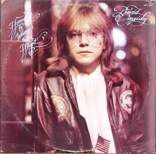 David Cassidy - Home Is Where The Hearts Is- Lp Usa Año 1976