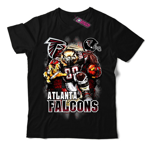 Remera Atlanta Falcons Equipo Nfl 1 Dtg Premium