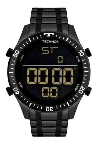 Relógio Masculino Technos Preto Digital Grande T02139ab/4p