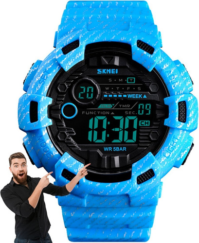 Reloj Skmei 1472 Deportivo Shock Acuático Caja 100% Original