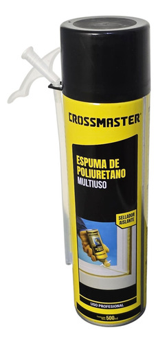 12 Selladores Aislante Espum Poliuretano 500ml Crossmaster