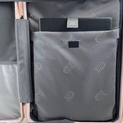 Valija Carry On Cabina Avion Equipaje De Mano 20 Rígida 8032 Rosa Claro