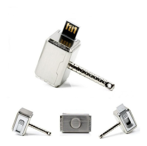 Imagen 7 de 8 de Pendrive 64gb Avengers Iron Man Star Wars Cartoon Batman Etc