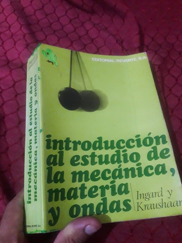 Libro Introducción Al Estudio De La Mecánica Materia Y Ondas