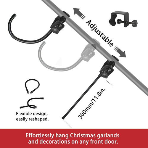 Suspensi Telescópico Colgador Guirnalda Ajusta Festive Layou