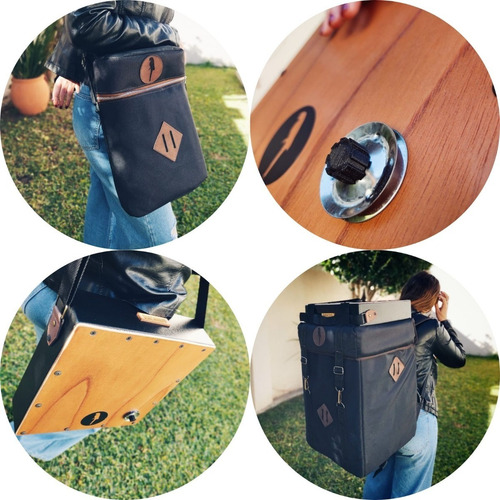 Imagen 4 de 5 de Cajon Dual - 2s (tipo Peruano Flamenco) Guacamayo P.e