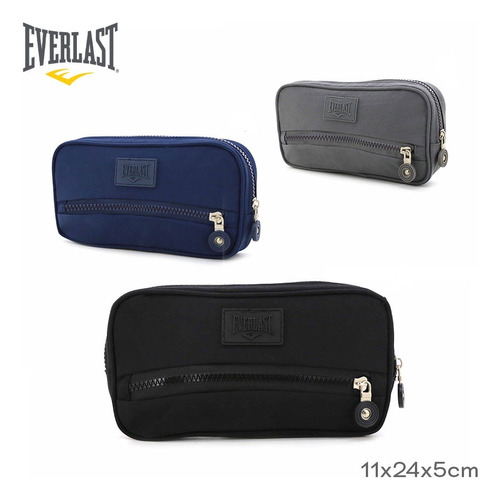 Cartuchera Escolar Con Cierre Everlast Original Con Bolsillo