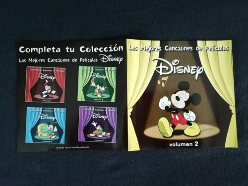 Disney Las Mejores Canciones De Películas Volumen 2 Cd